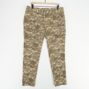 Anatomie Karo Cargo Pants Womens Large Camouflage Travel‎ Stretch Twill